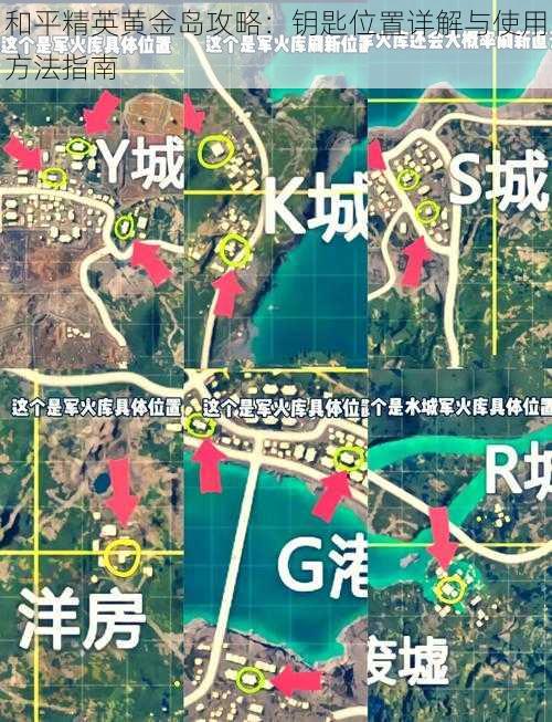 和平精英黄金岛攻略：钥匙位置详解与使用方法指南